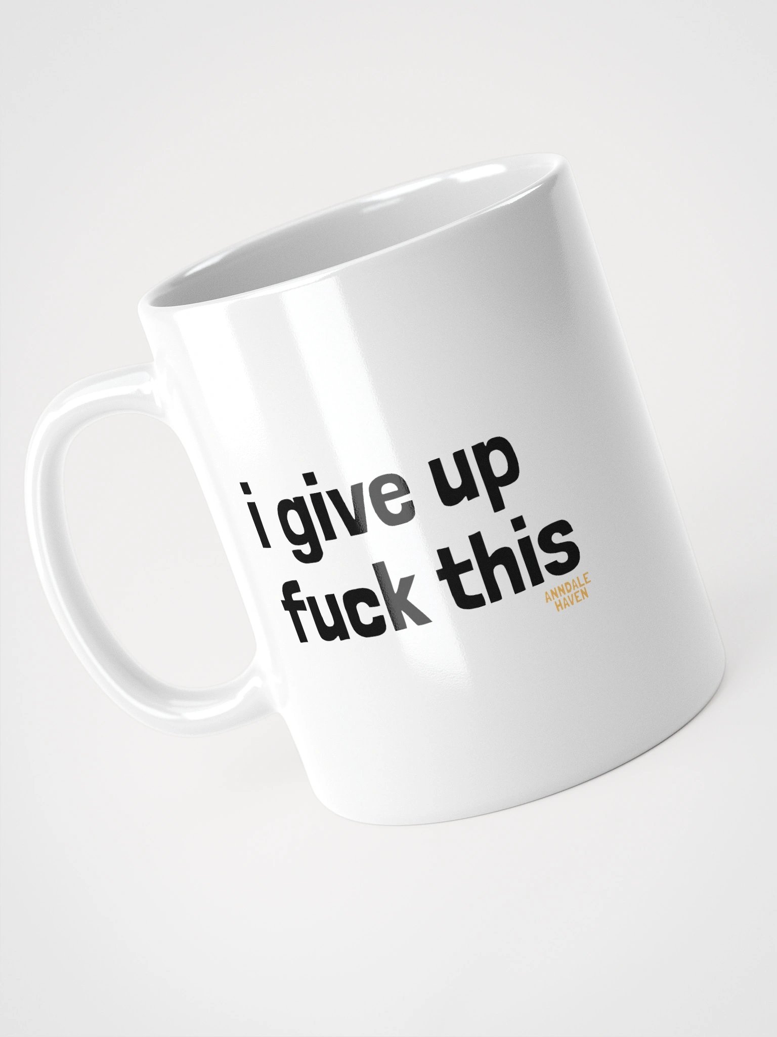 "I Give Up" Mug product image (4)