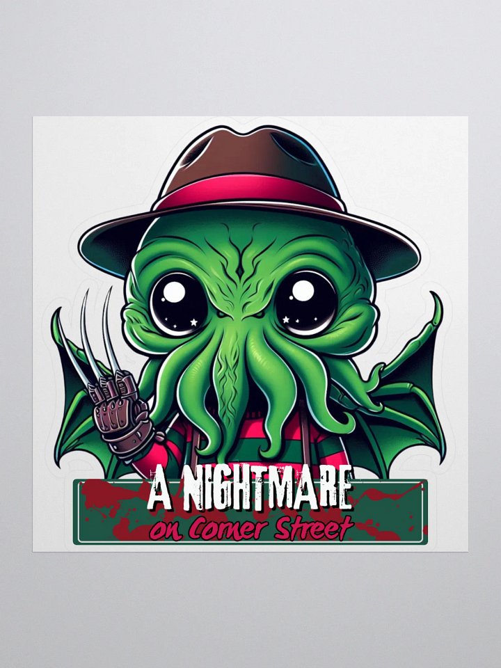 A Nightmare on Corner Street Sticker! product image (1)
