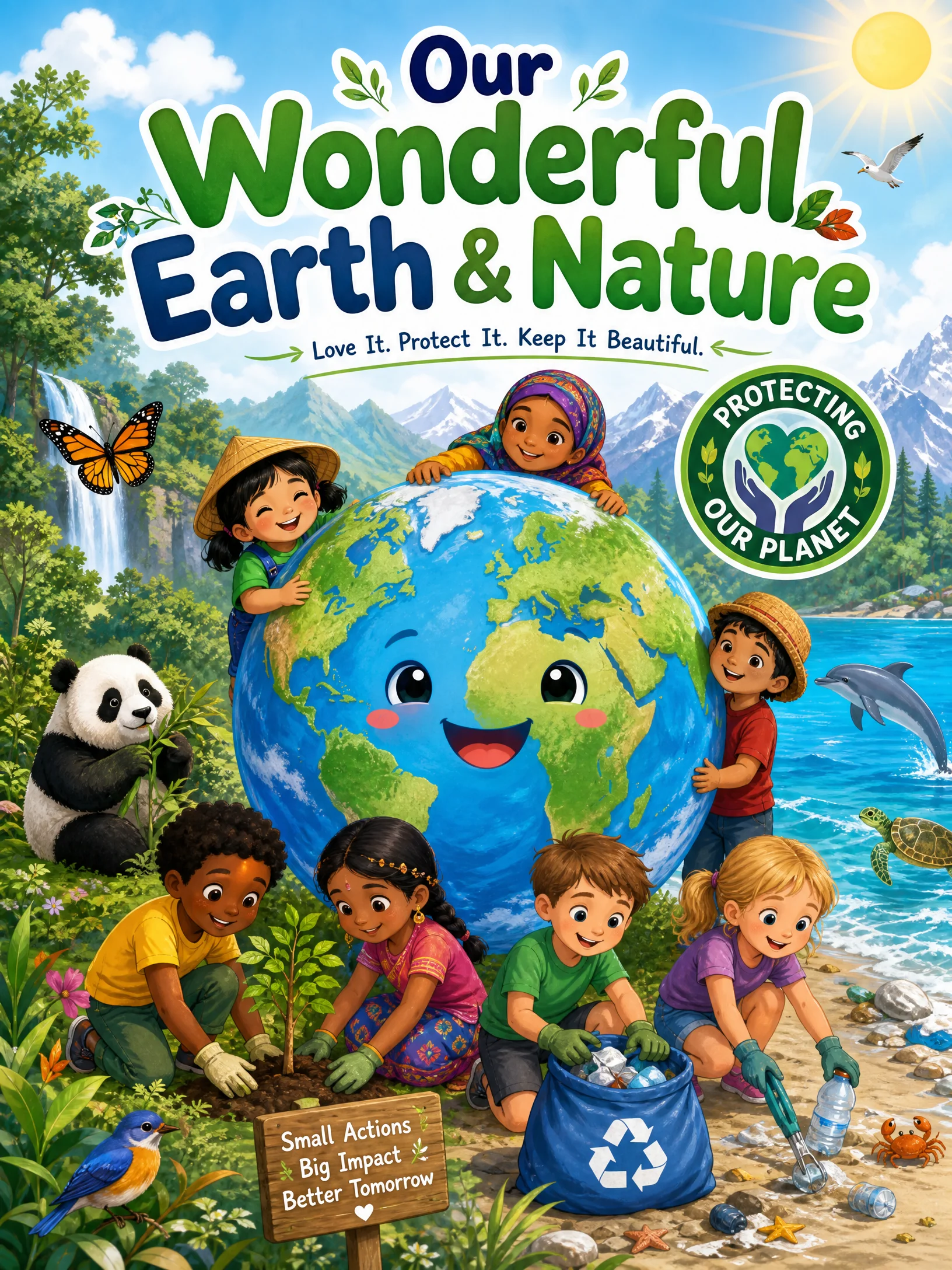FREE Earth & Nature Activity Book for Kids (30 Printable PDF Pages) product image (3)