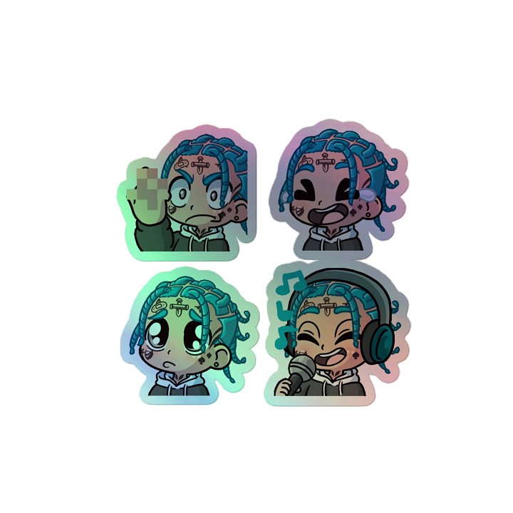 Todd Holographic Sticker Pack product image (2)