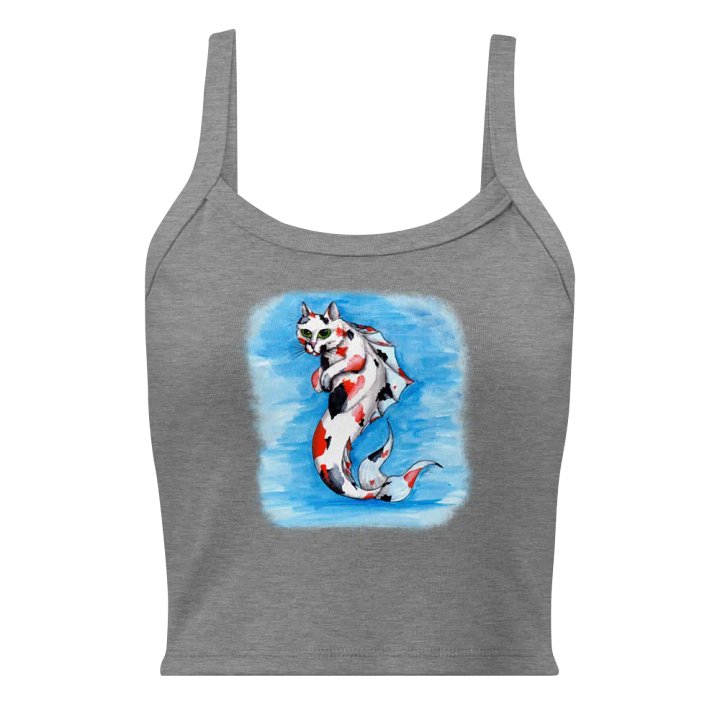 Mermeow Calico Crop Tank product image (1)