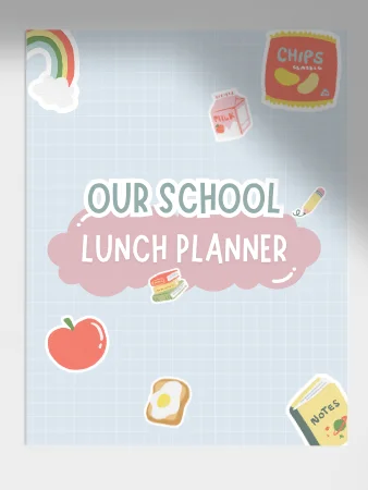 FREE School Lunch Planner product image (1)