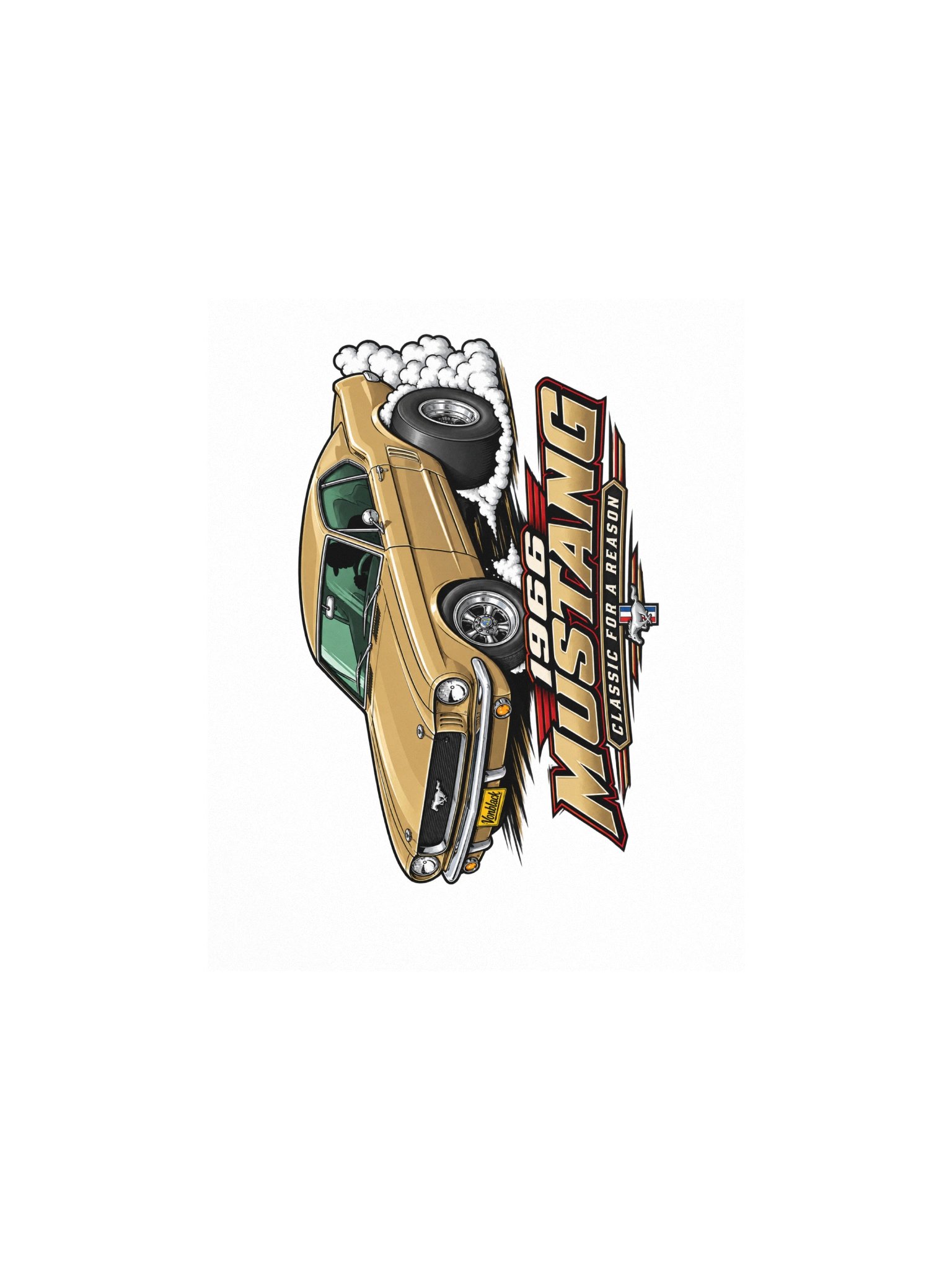 1966 Mustang – Classic for a Reason Poster product image (2)