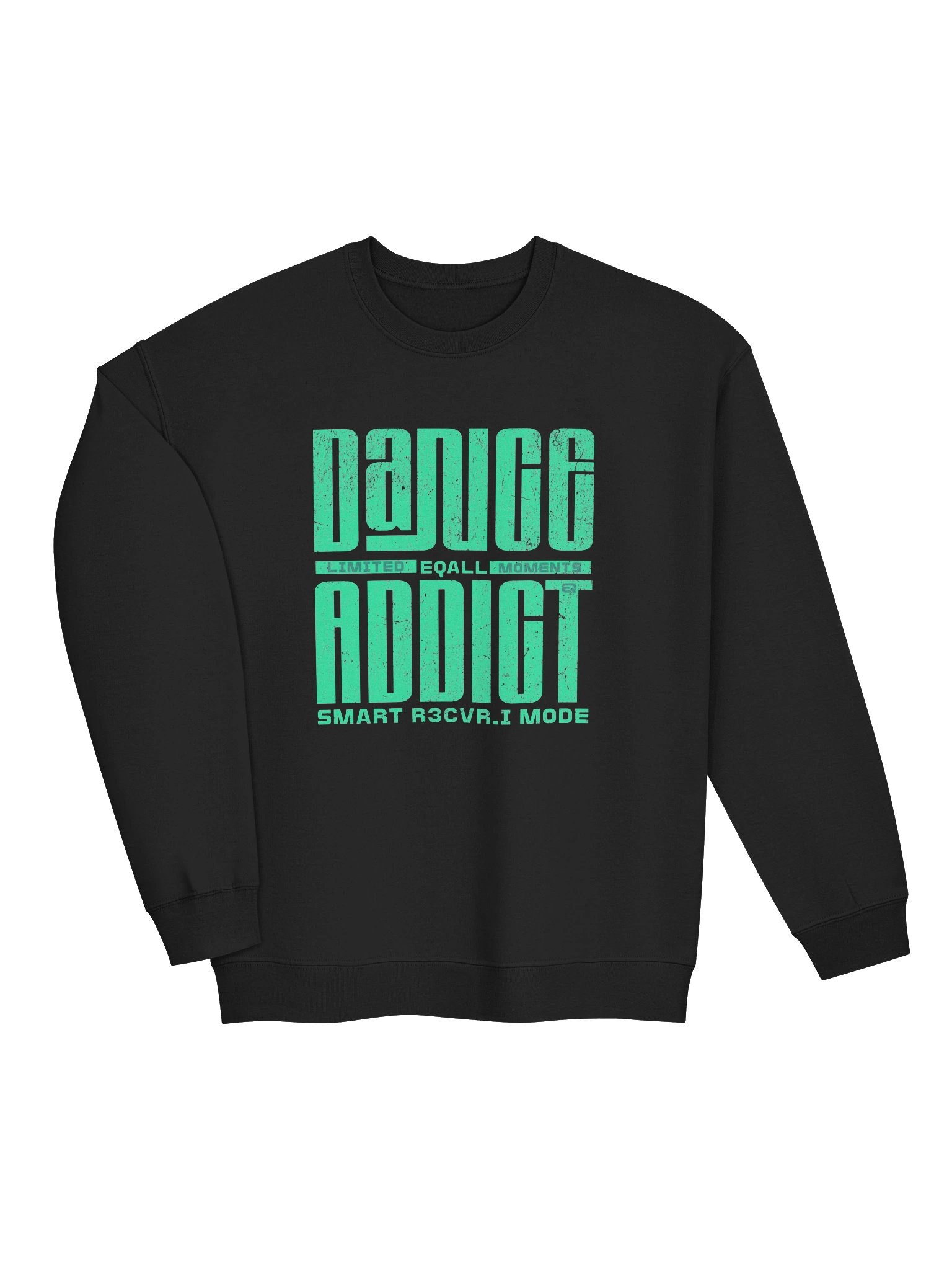 Limited DANCE Addict Moments Crewneck Gildan Sweatshirt_R3CVR.i mode by EQALL® Essentials_Turquoise product image (1)
