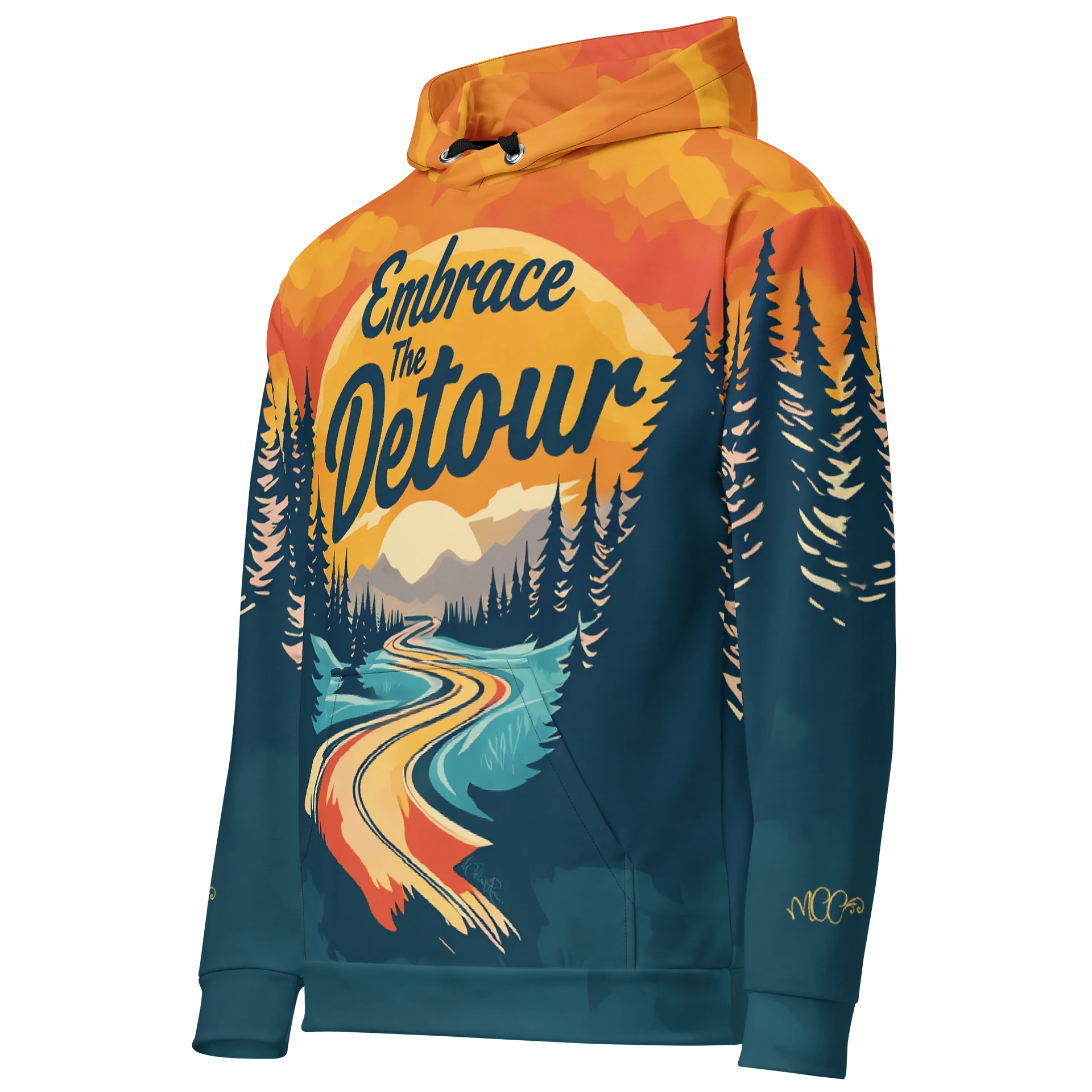 Embrace the Detour | Cotton Hoodie product image (3)