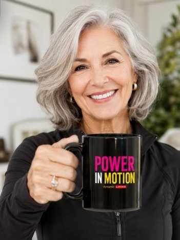 Power in Motion Coffee Mug | Official Dr Lee MD product image (1)