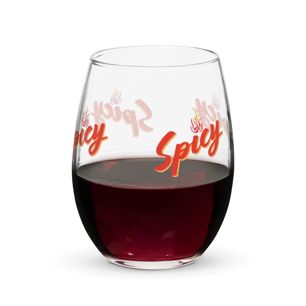 Spicy Dodgeball Club Stemless Wine Glass product image (5)