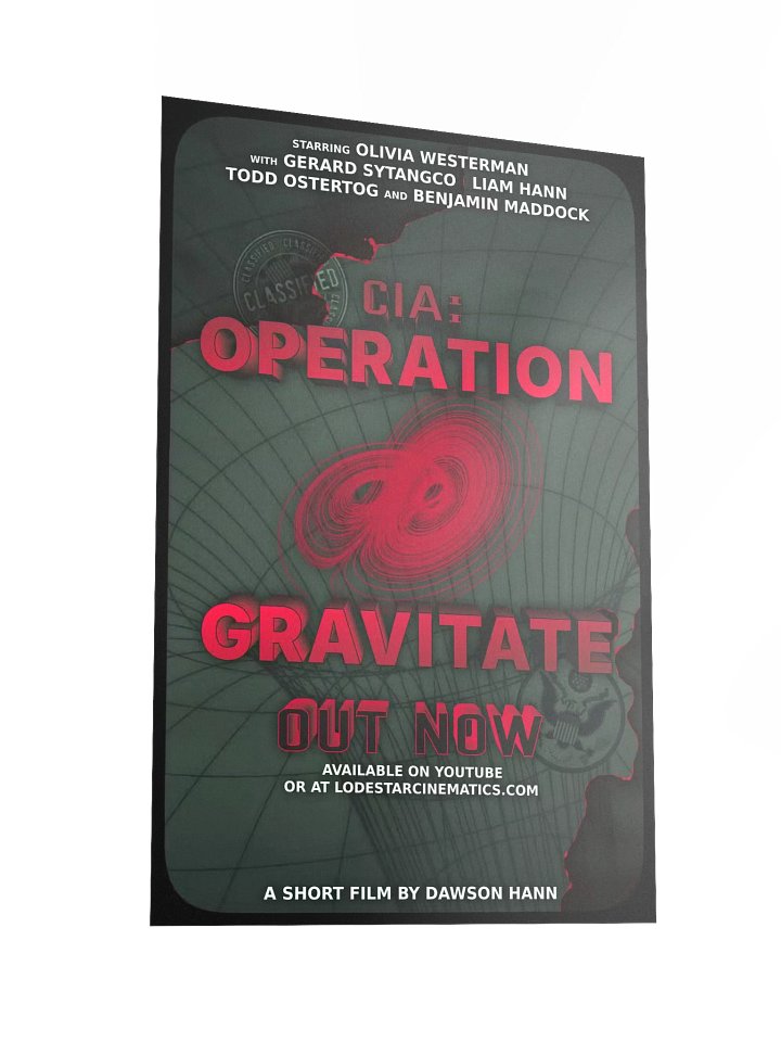 CIA: OPERATION GRAVITATE - Official Poster product image (3)