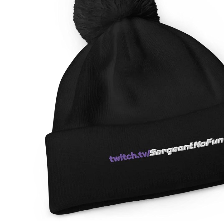 Twitch Name Pom Beanie product image (2)