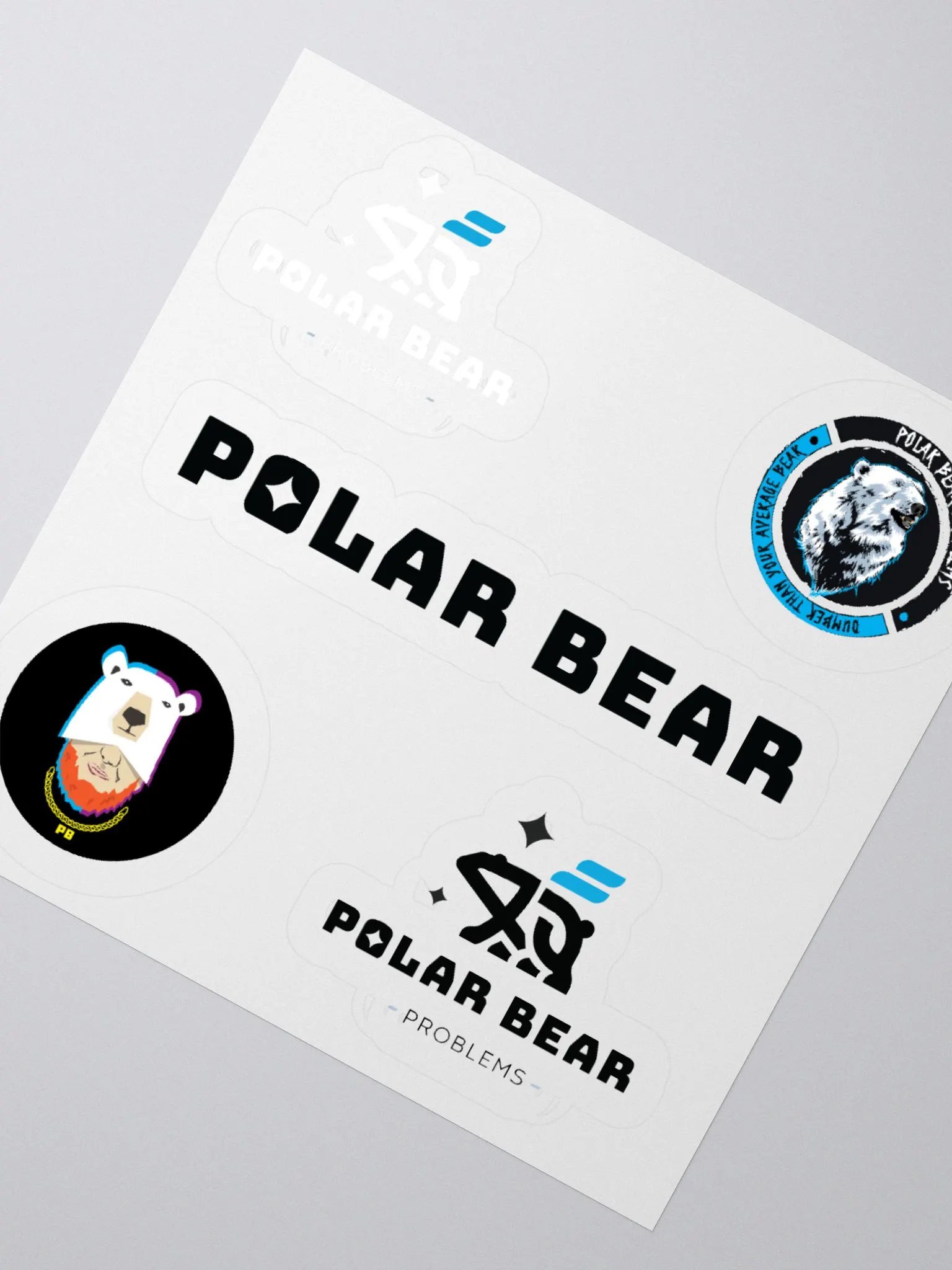 Polar Bear Sticker Sheet product image (10)