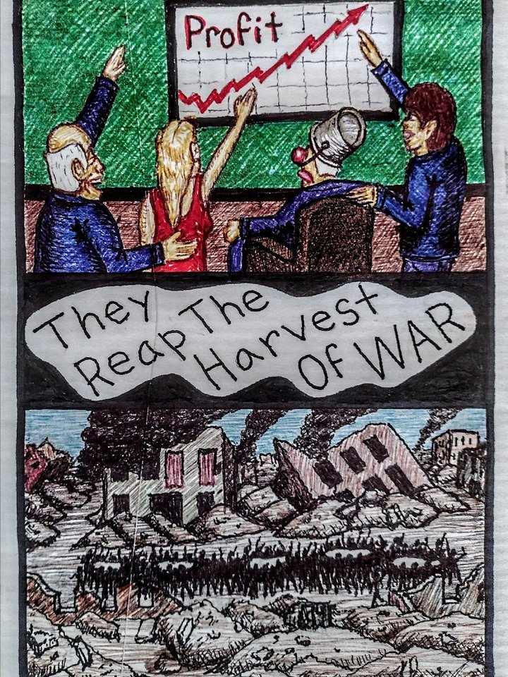 Harvest of War Signed Fine Art Print product image (1)