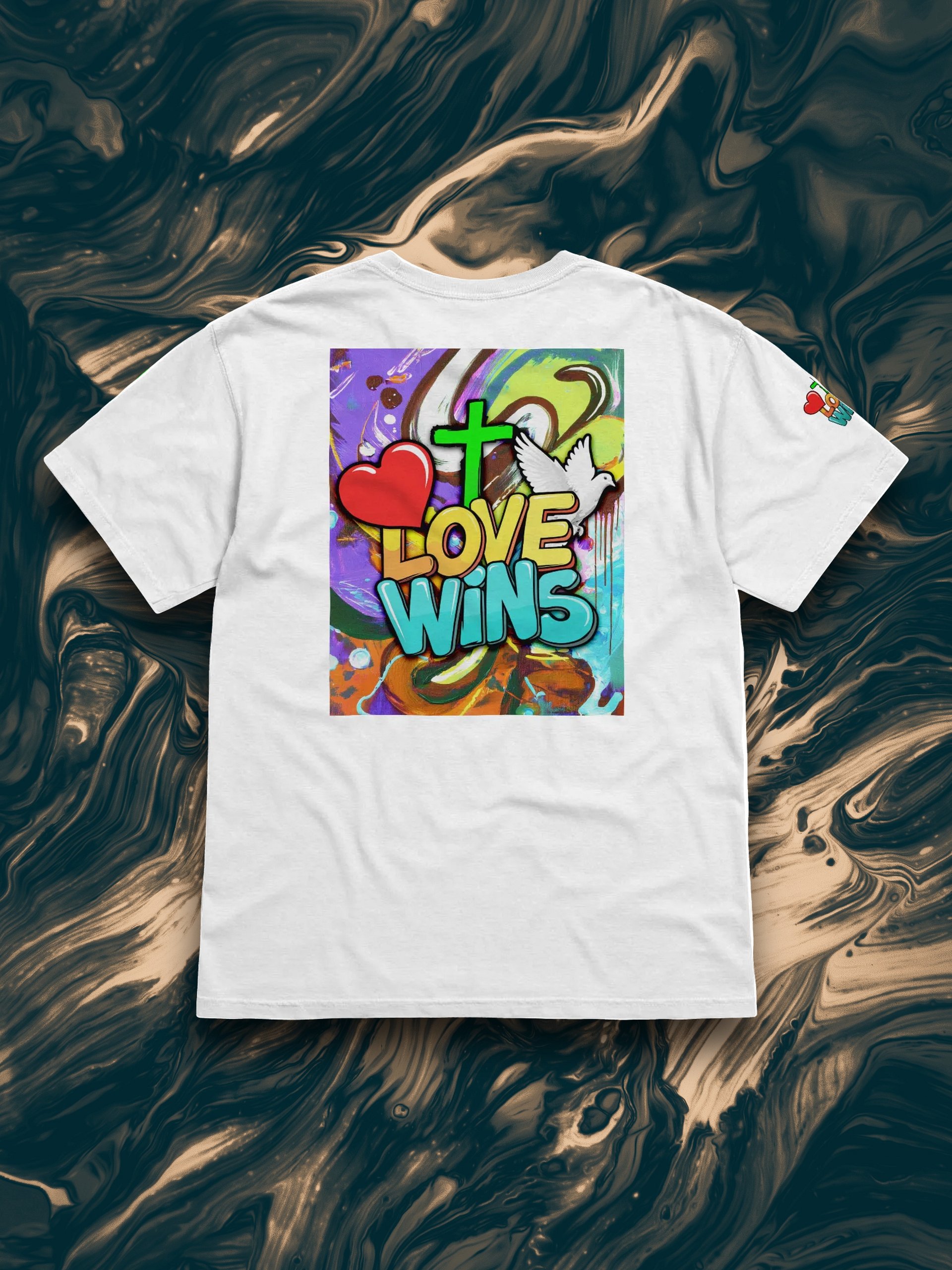 Love Wins Collection - Comfort Colours Garment-Dyed Heavyweight T-Shirt product image (3)