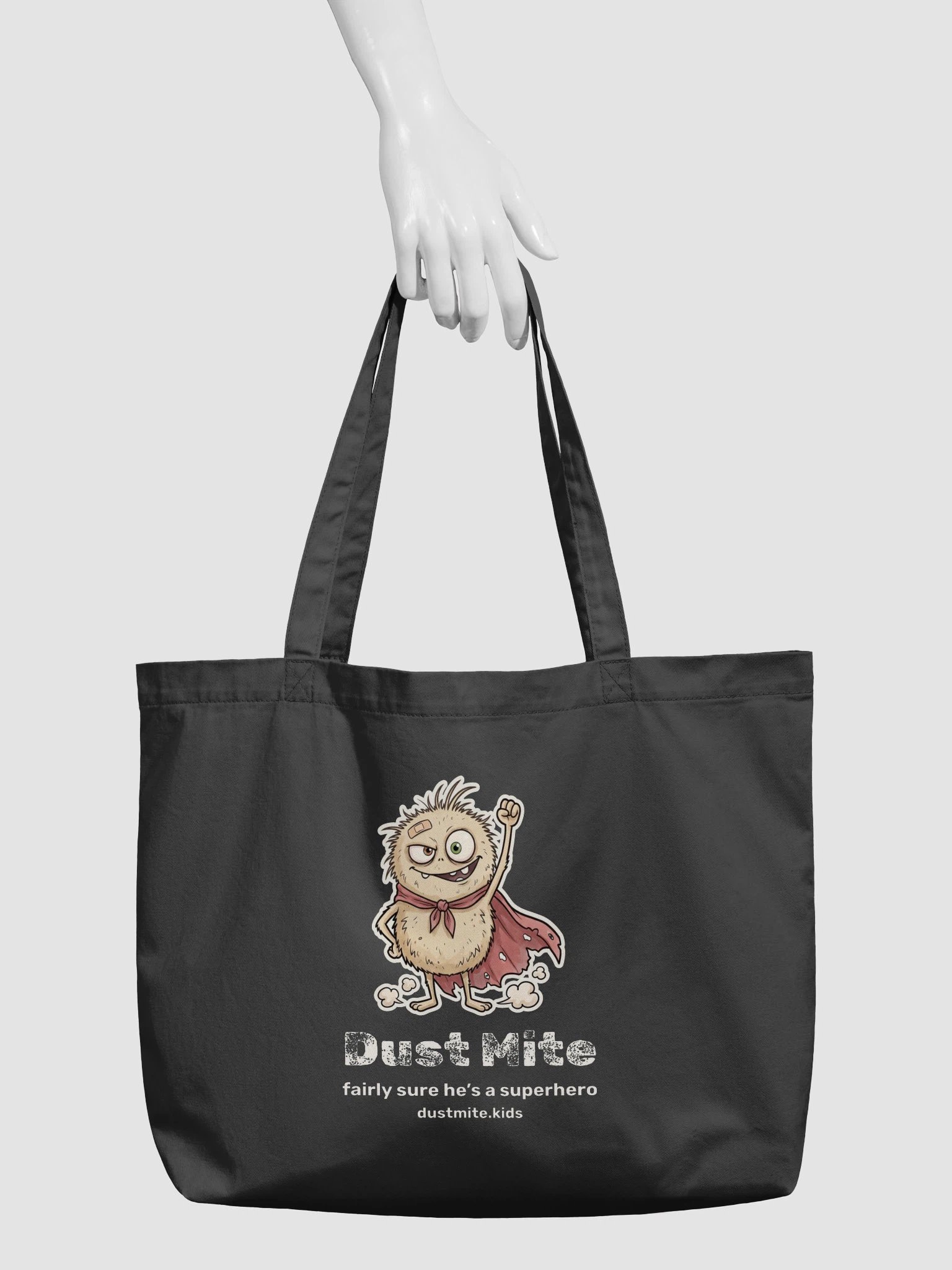 Dust Mite Superhero Tote product image (2)