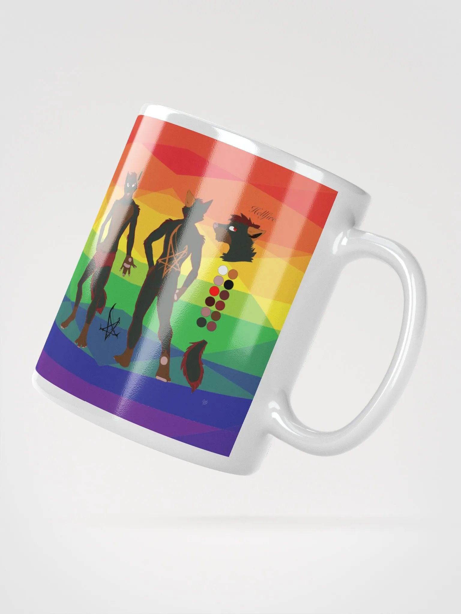 Hellfire Ref Mug With Pride Background product image (6)