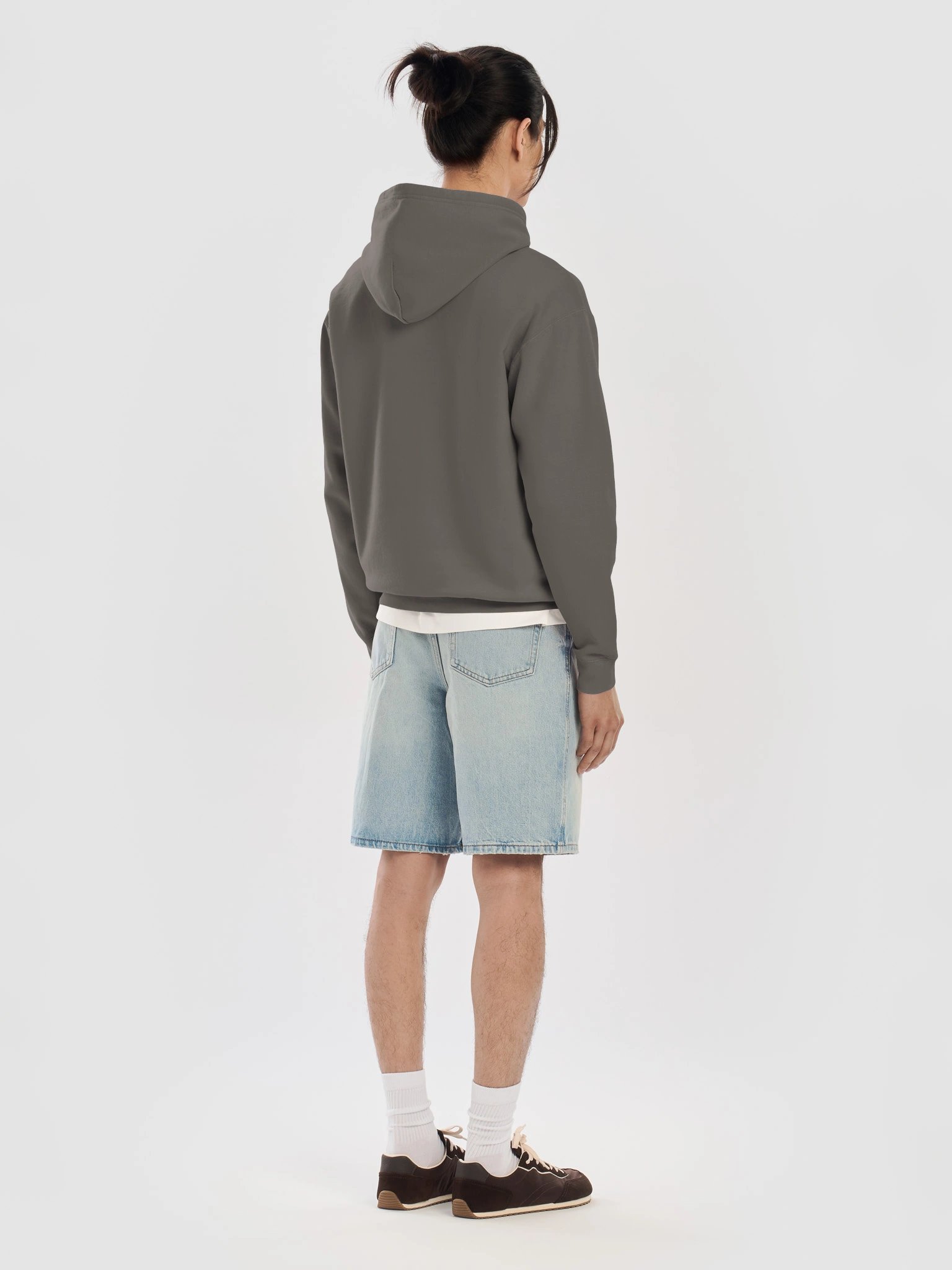 🧥 Hanorac Gri Cărbune Bărbați „Amintiri Din Copilărie” – Toxică, Șopârlă & Juvel product image (8)