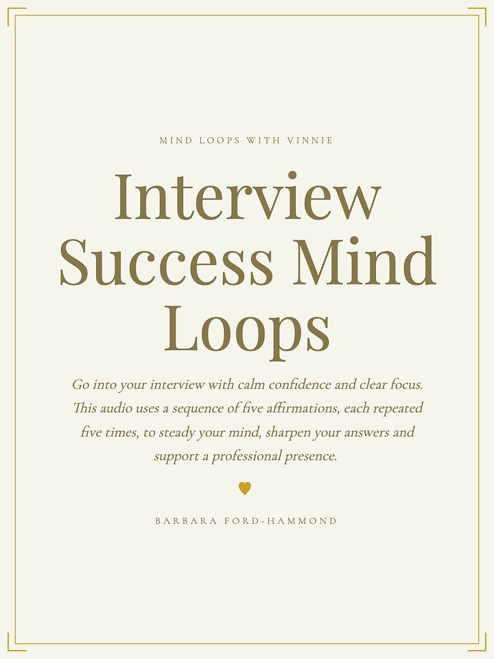 Interview Success Mind Loops product image (1)