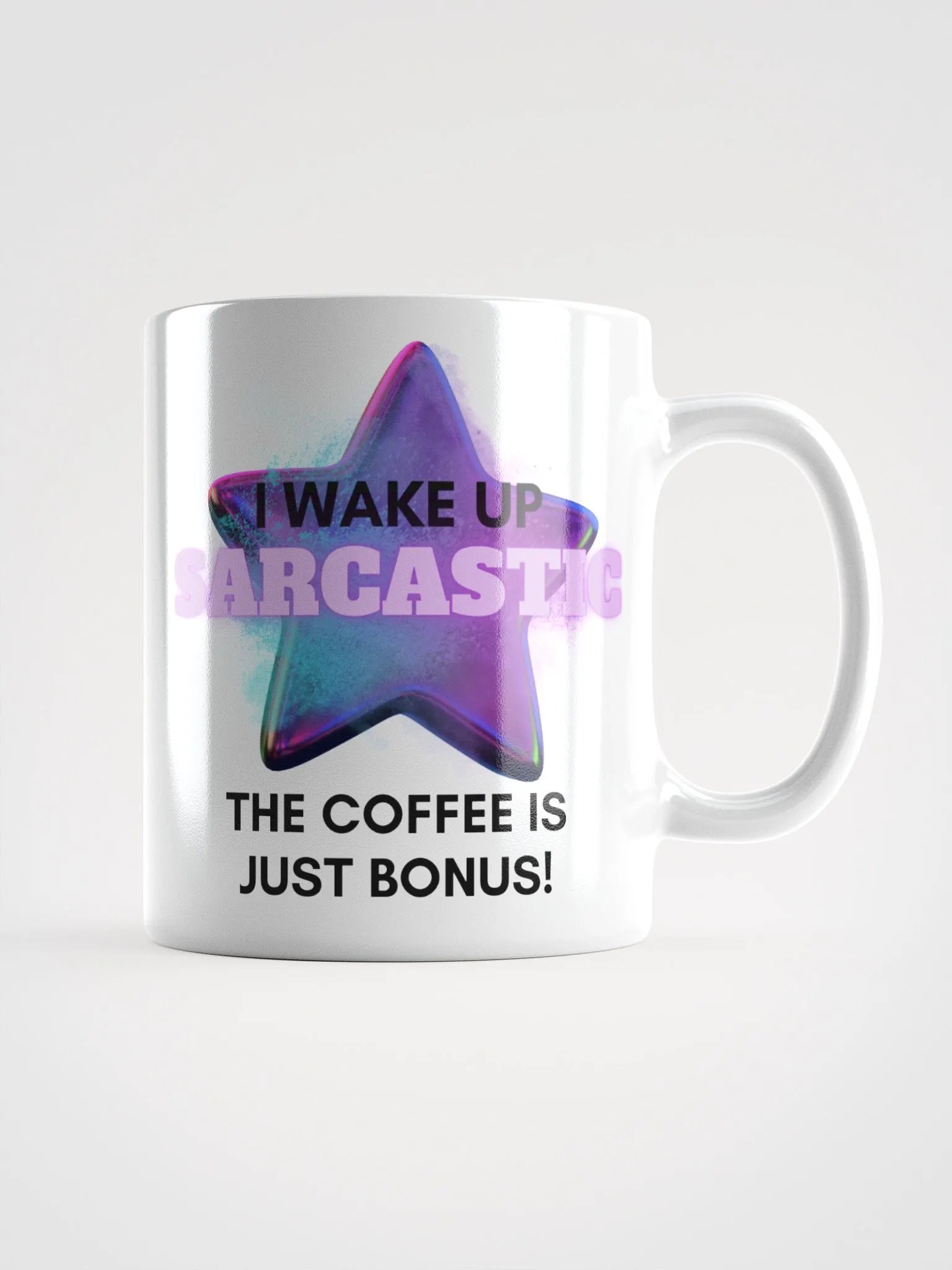 I Wake Up Sarcastic Mug product image (1)