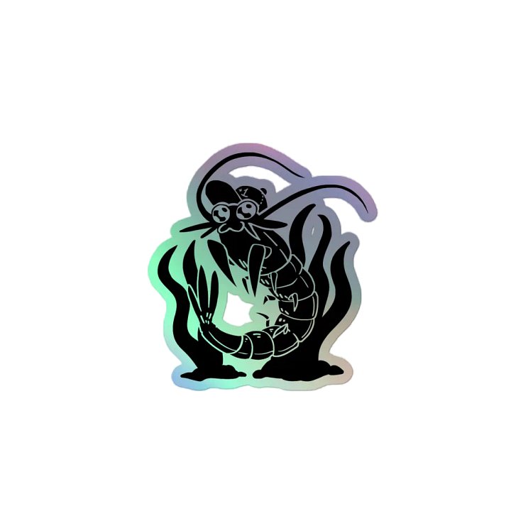 +1 shrimp sticker product image (2)