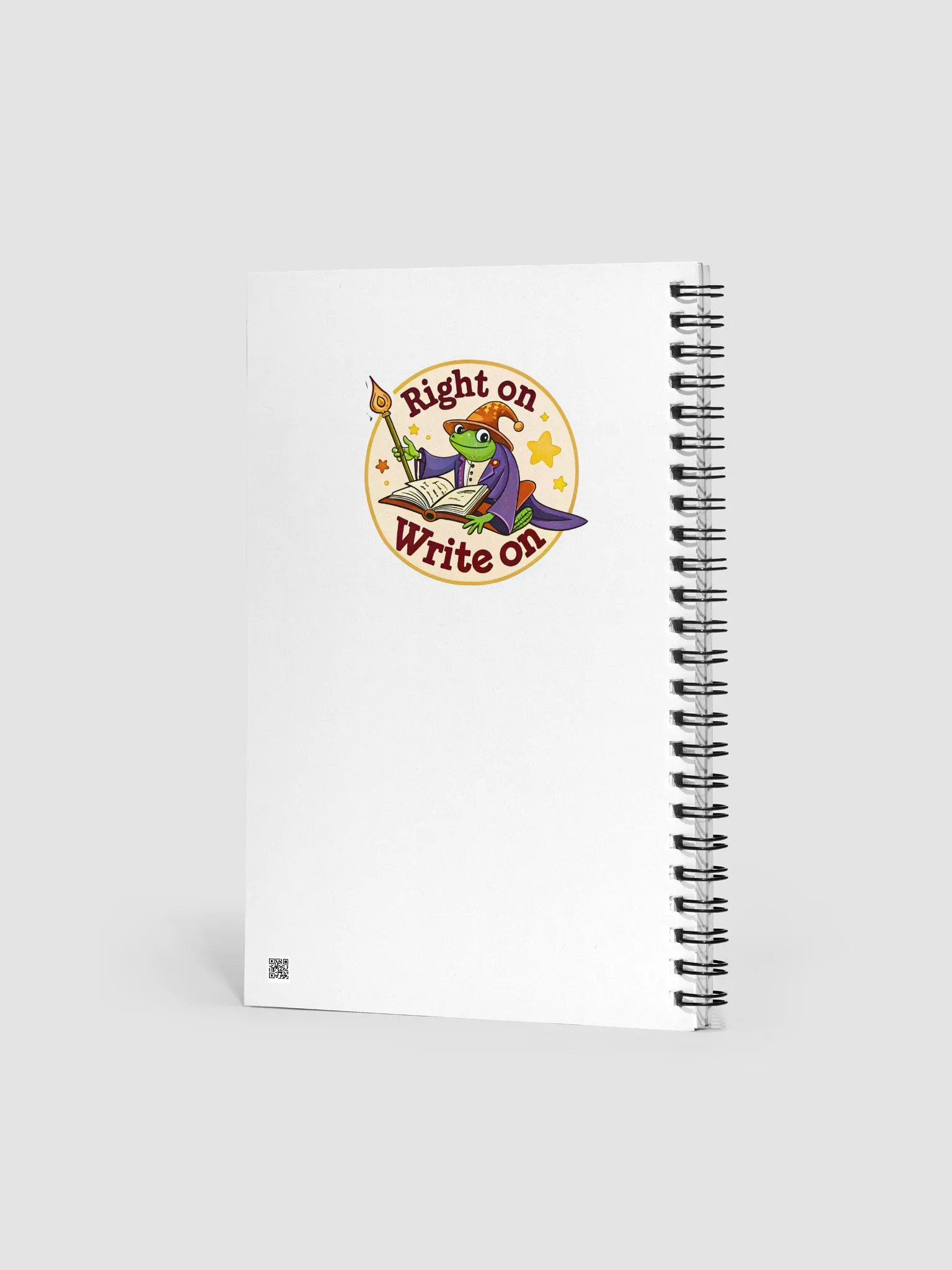 Wizard Frog Spiral Notebook product image (2)
