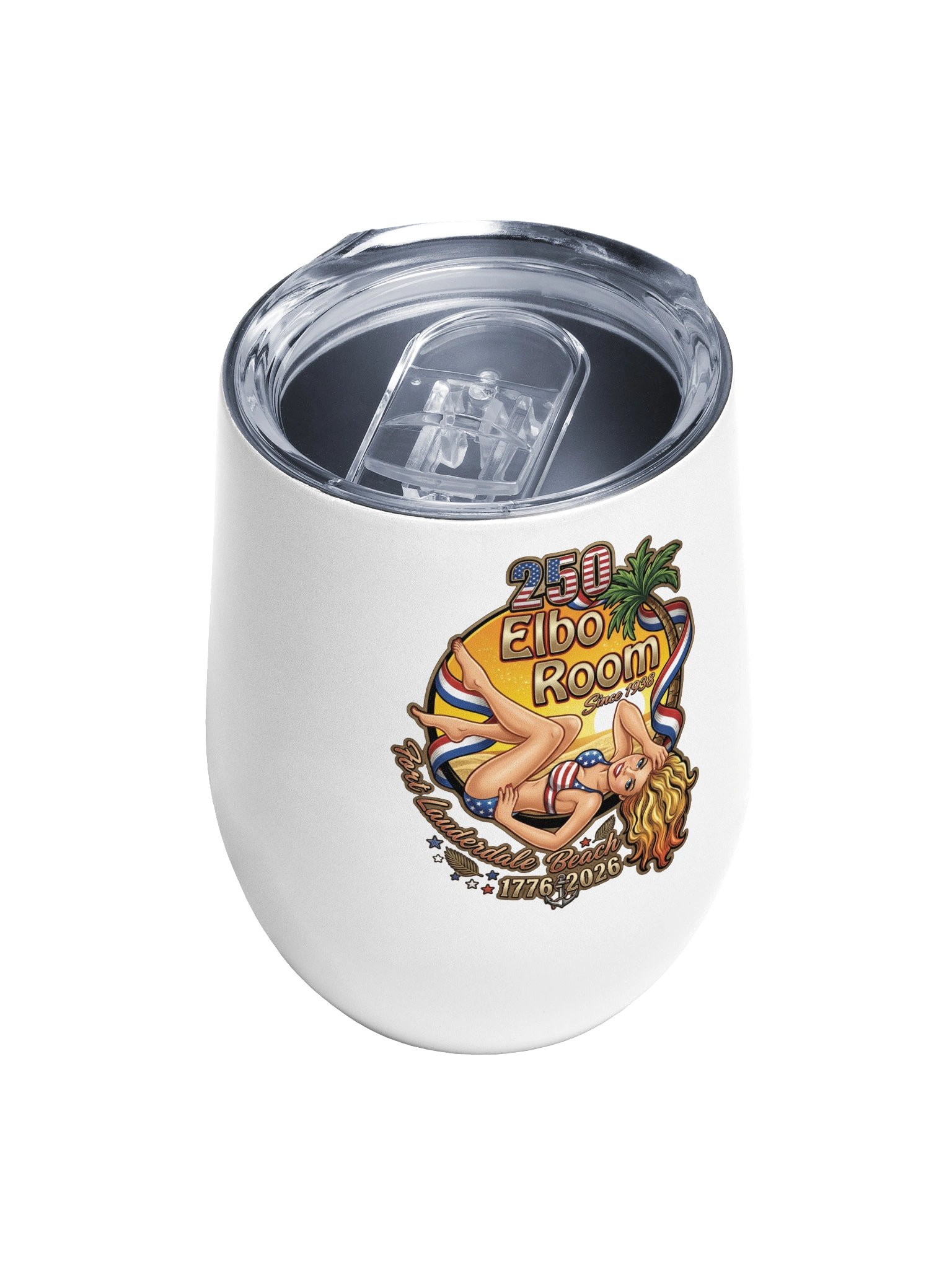 America 250 Insulated Wine Tumbler | Elbo Room 1776-2026 Edition product image (4)