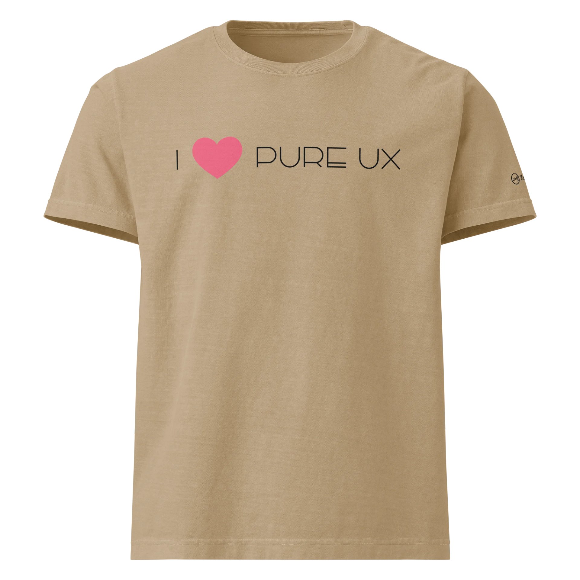 I ❤️ Pure UX Oversized Tee (Light) product image (1)