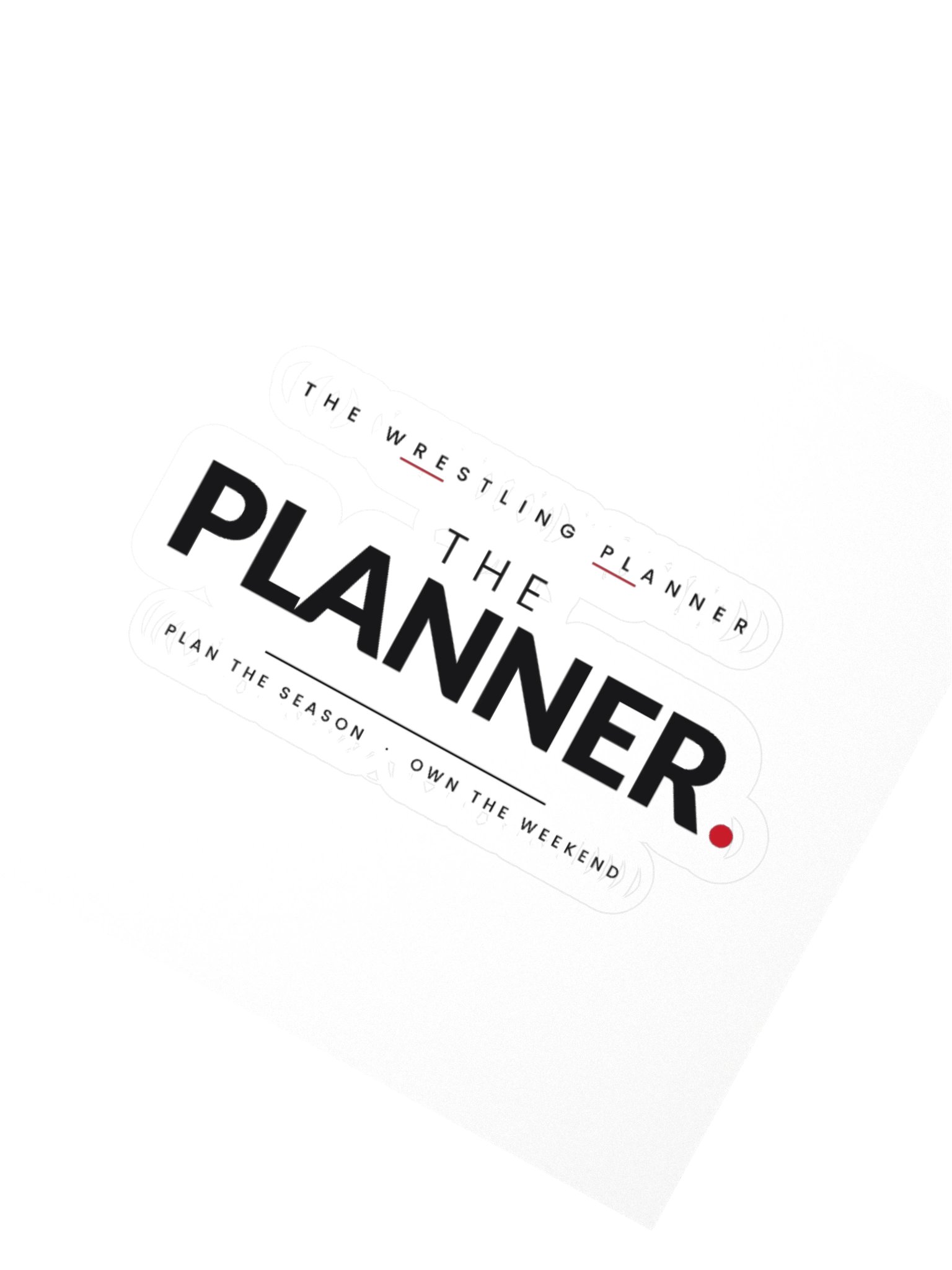THE Planner. — Wrestling Sticker product image (6)