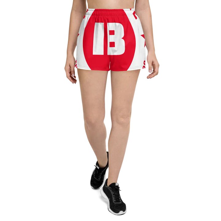 IFBNewsfeed.Org's All-Over Print Women's Athletic Short Shorts product image (2)