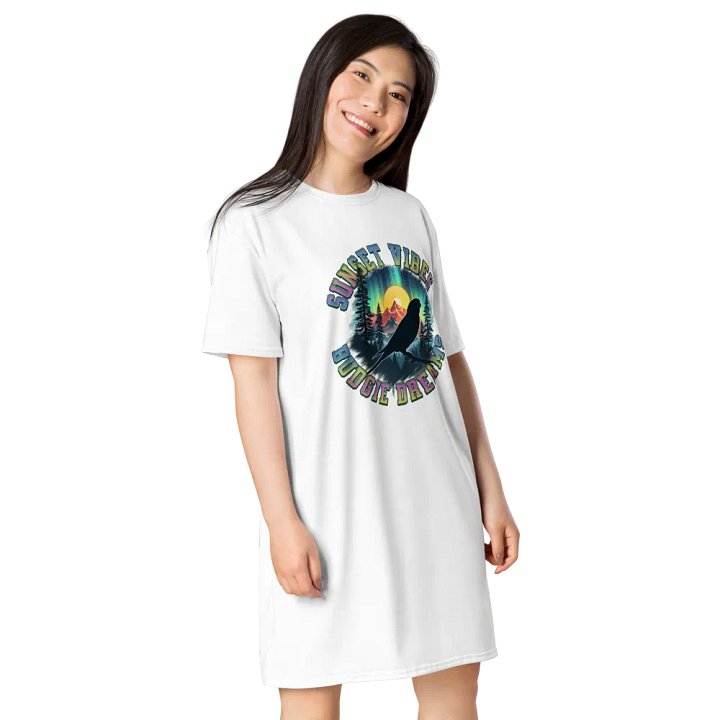 Sunset Vibes Budgie Dreams Night Dress product image (2)