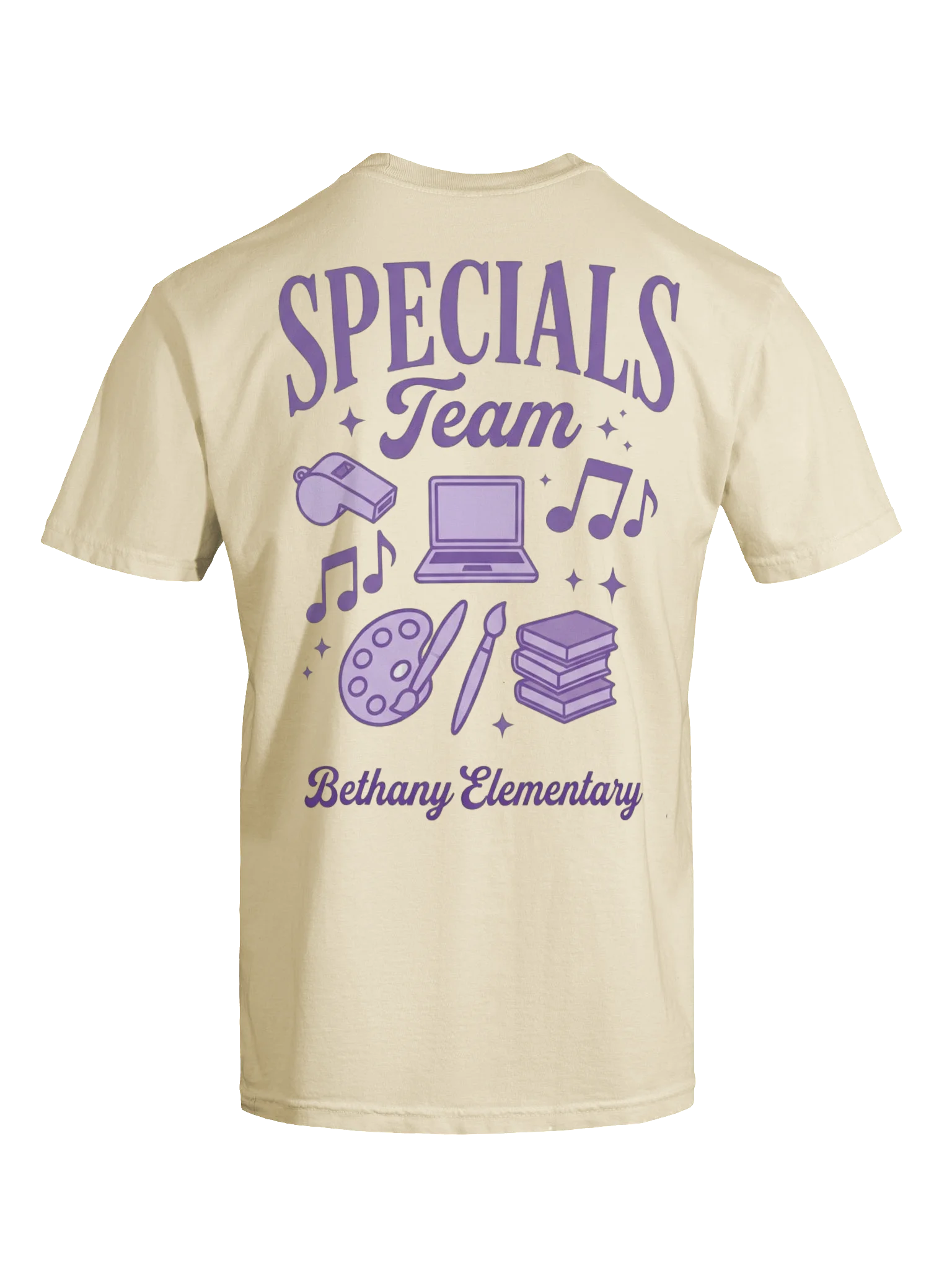 Bethany Specials Teacher Cream Purple Text - Work product image (7)