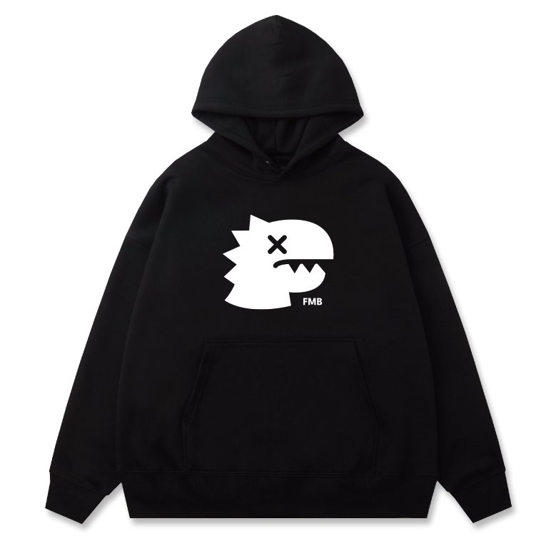 FMB JETLAG DINO 經典帽T (黑) product image (1)