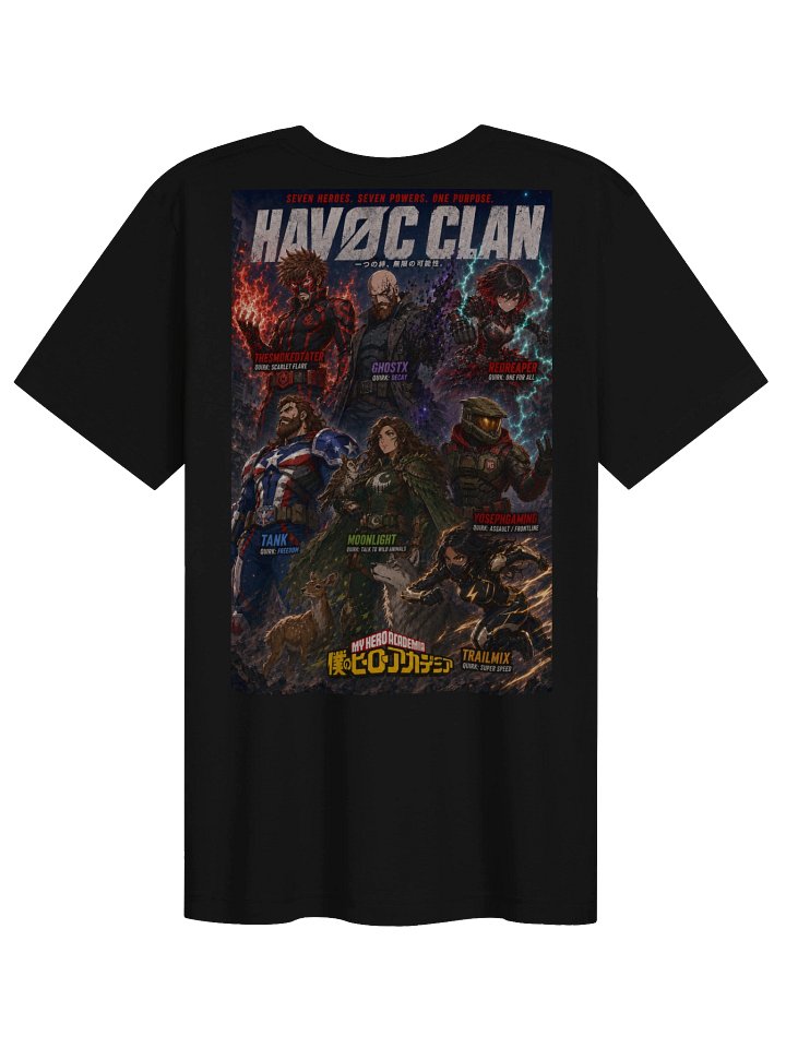 HaVOC Class 1-A "My Hero Acadamia" inspired Tee product image (6)