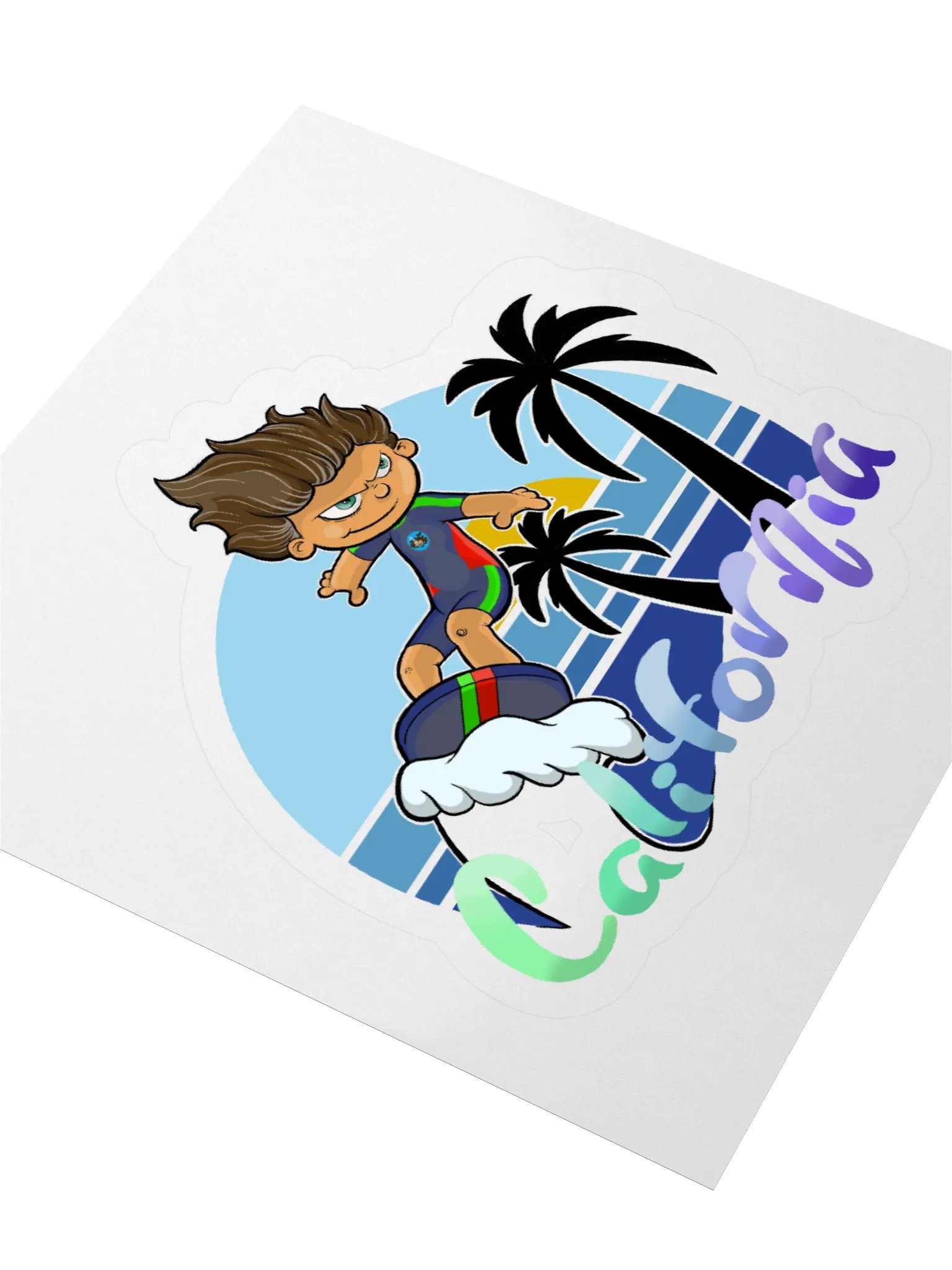 California Surf Srticker product image (1)