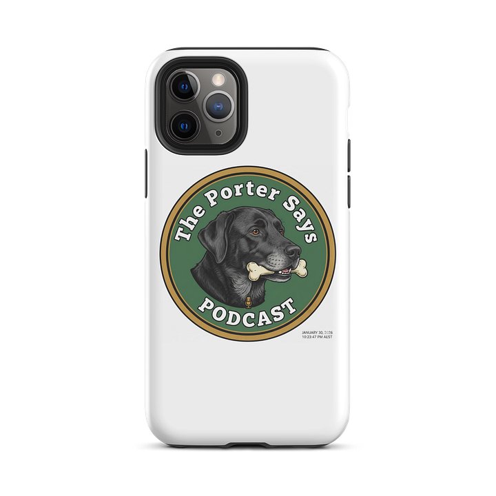 The Porter Says Podcast iPhone Case product image (2)