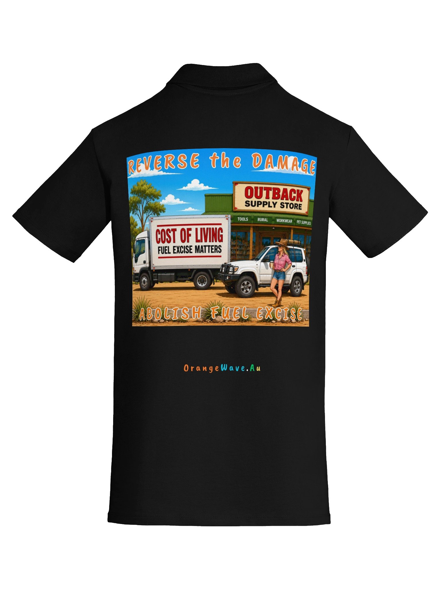Reverse the Damage Abolish Fuel Excise Polo product image (7)