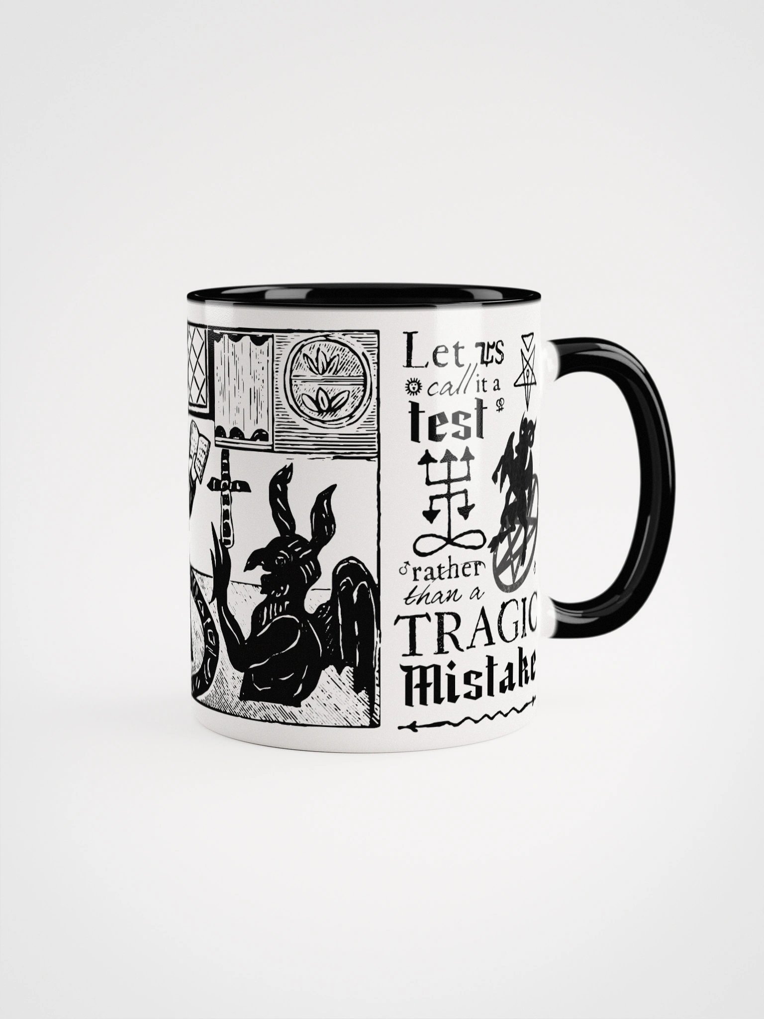 Tragic Mistake Medieval Motivational Mug product image (1)