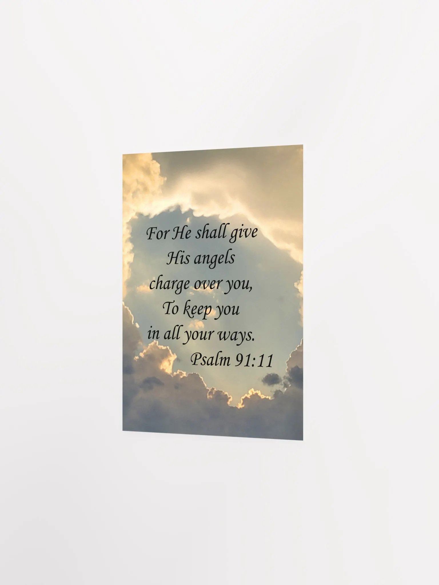 Angels charge over you - Print product image (2)
