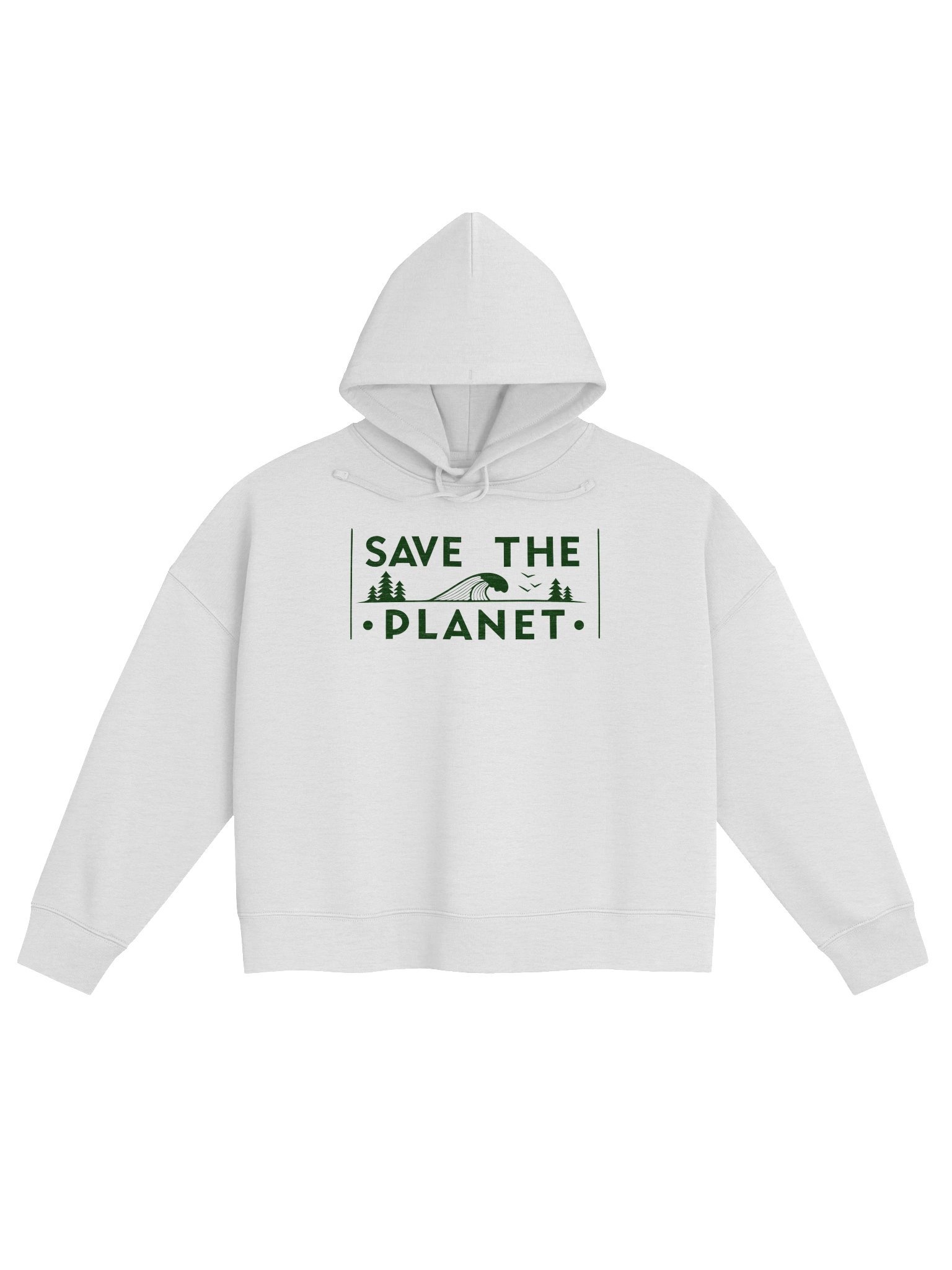 Save the Planet Organic Cotton Hoodie product image (5)