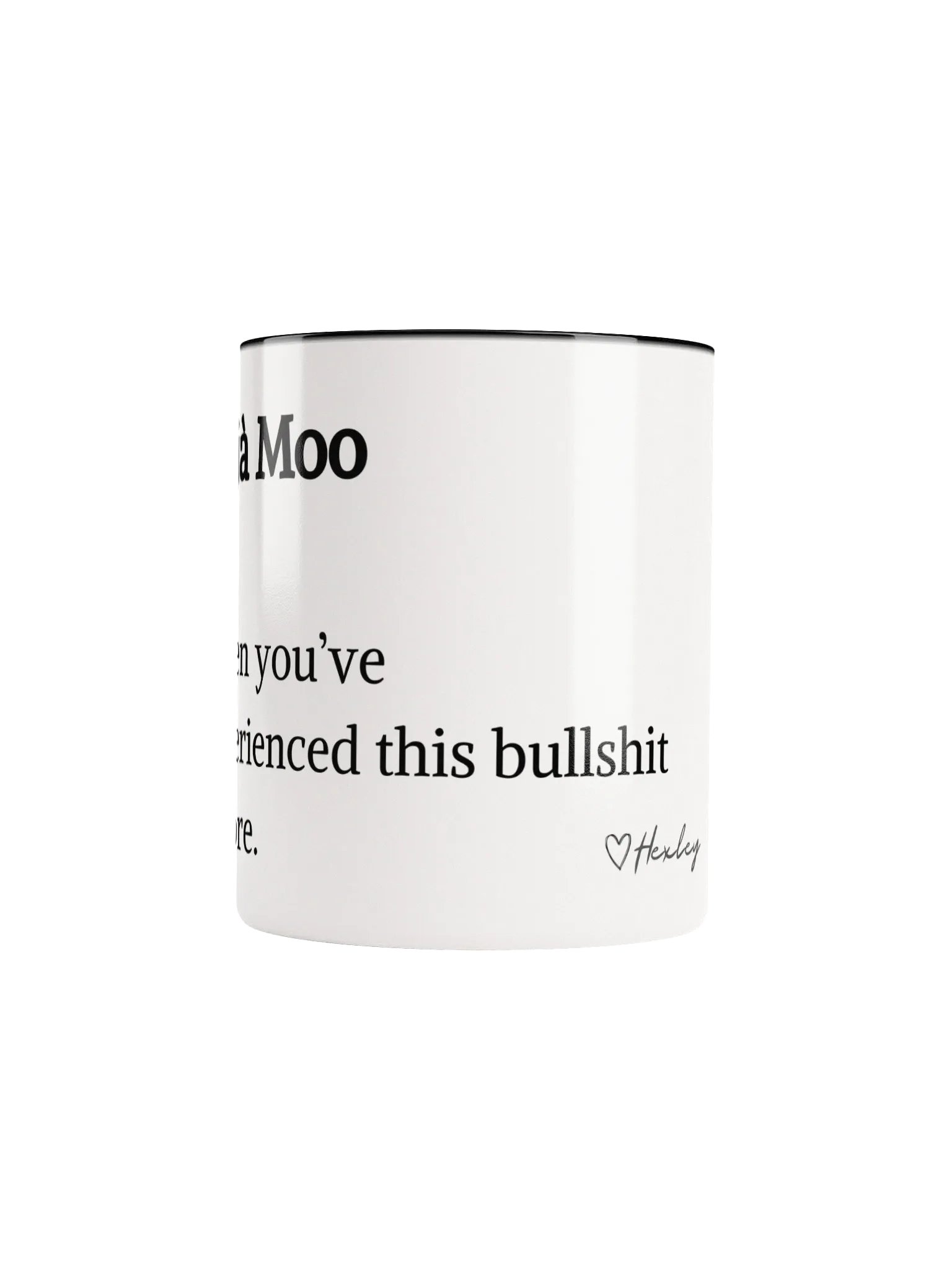 'Déjà Moo' Ceramic Mug product image (5)