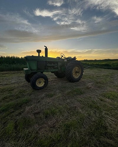 4020 😎  #farming #agriculture #farmerwoody #johndeere