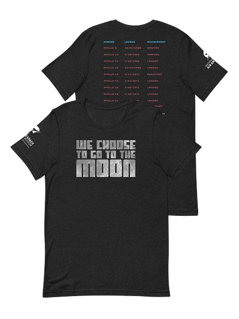 We Choose To Go To The Moon Tour Tee (Unisex) product image (1)