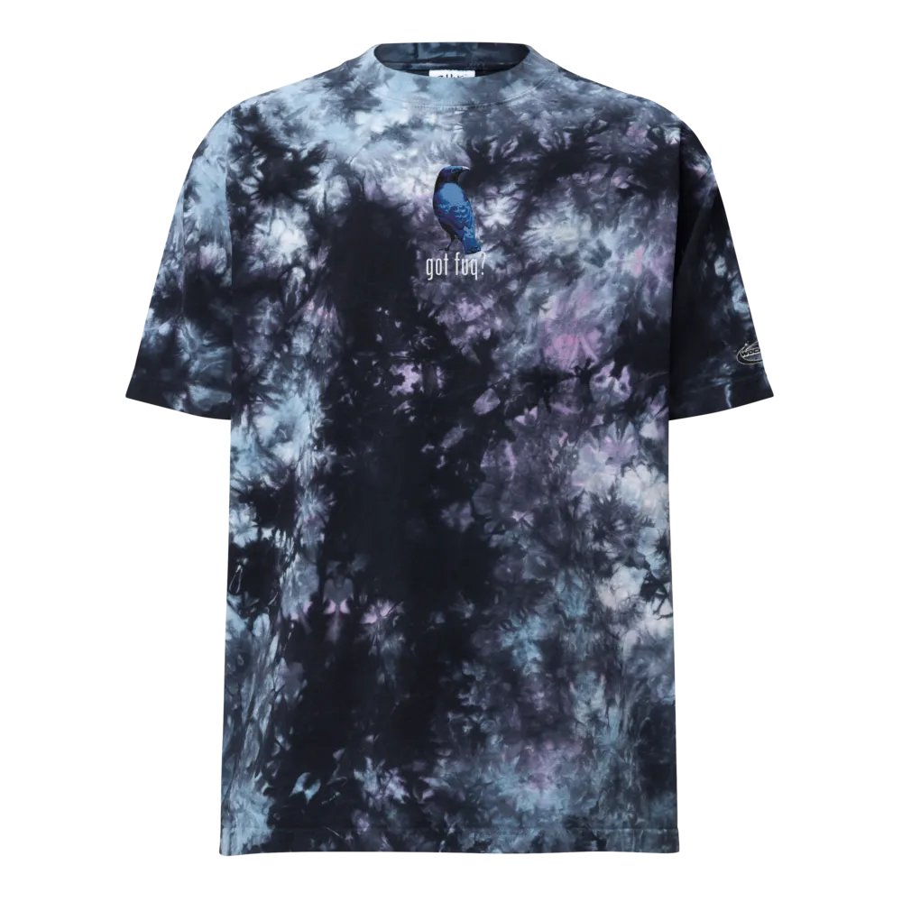 Ron Collection - Embroidered Oversized Tie-Dye Tee product image (1)