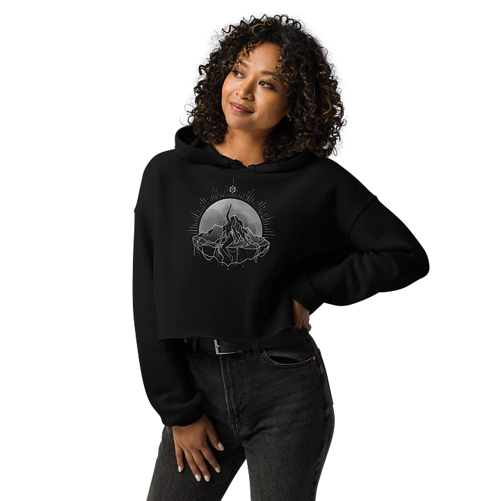 𝖌𝖆𝖎𝖆 crop hoodie product image (2)