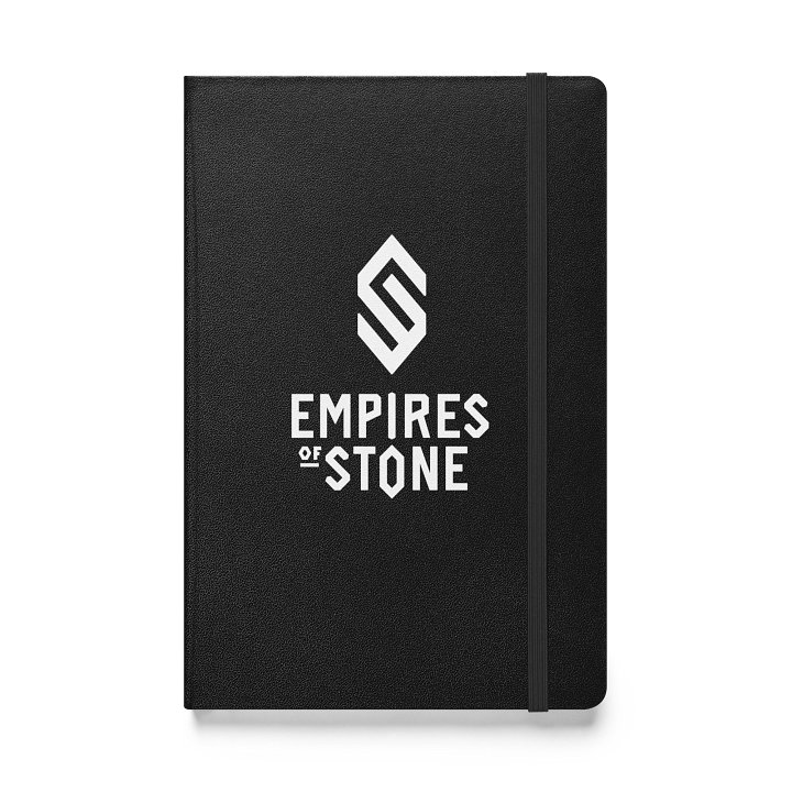 Notebook hardcover Empires of Stone Logo product image (1)