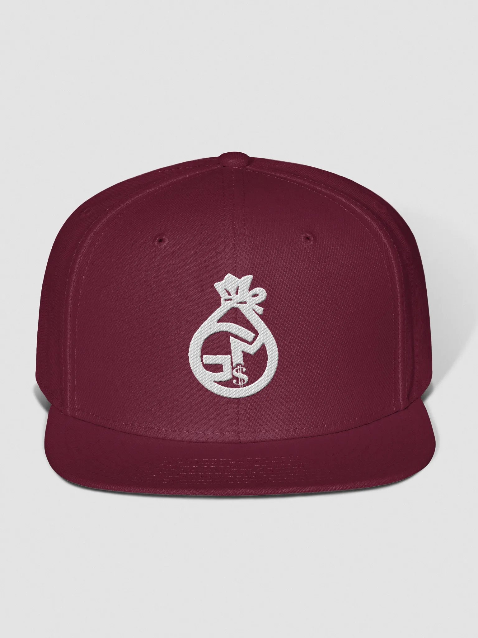 Burgundy GMAX Money Snapback product image (1)