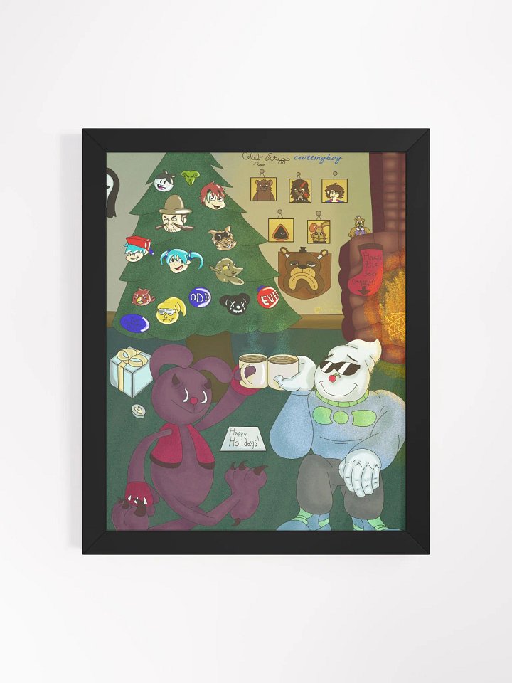 A Cweemy Christmas Signed Print product image (1)