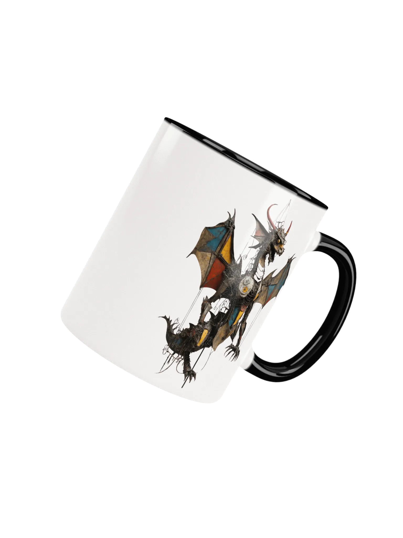 Mechanical Dragon Steampunk Ceramic Mug product image (41)