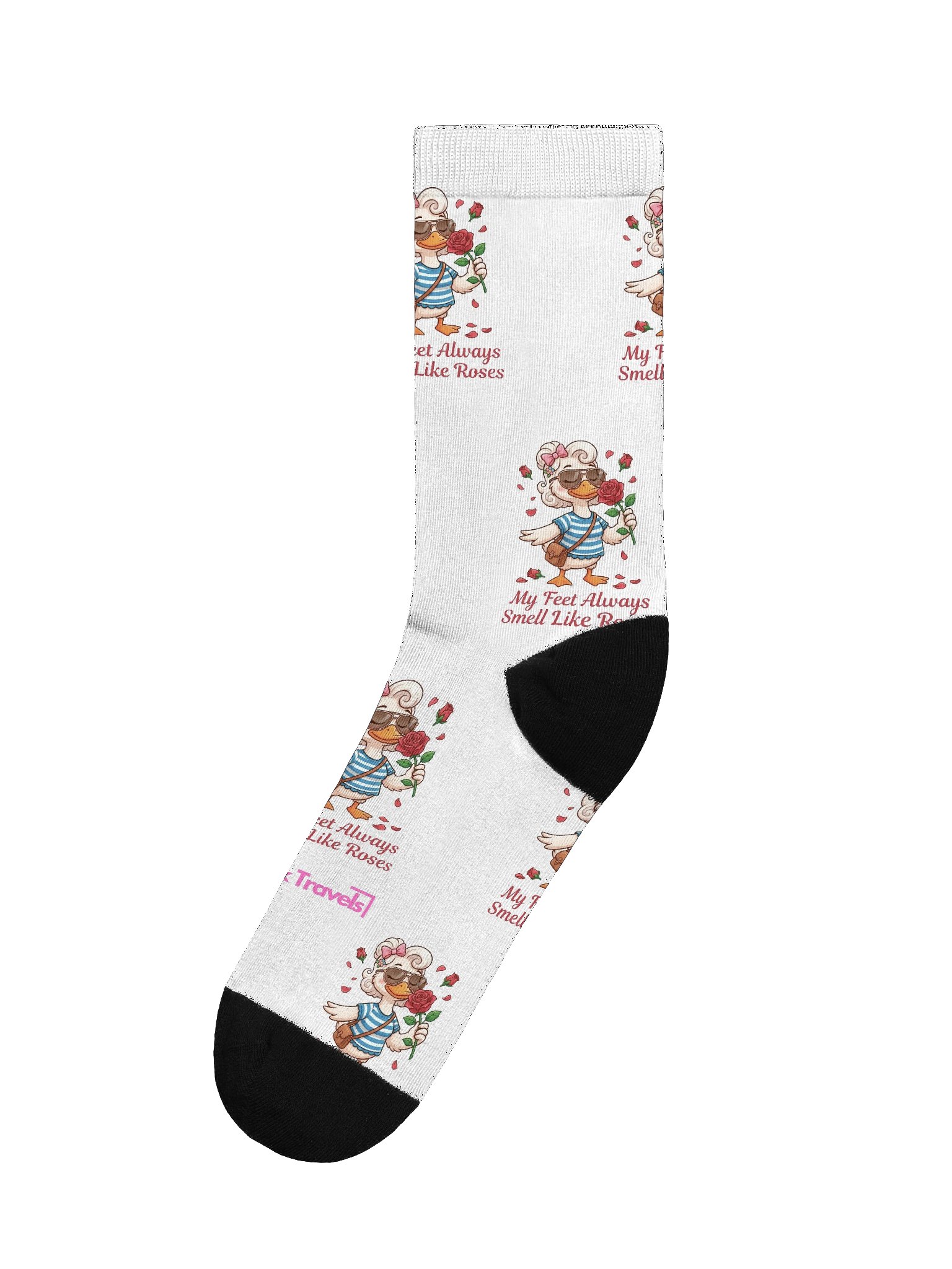 "My Feet Always Smell Like Roses" Socks product image (1)
