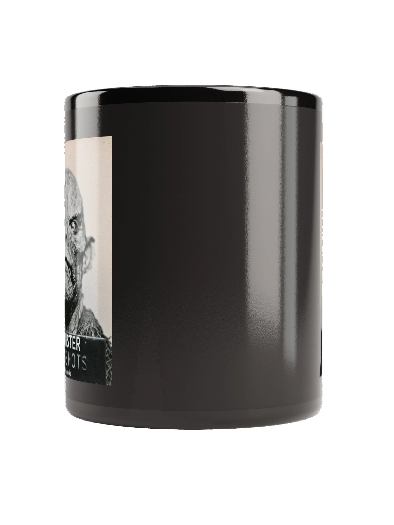 Monster Mugshots No. 005 - Black Ceramic Mug product image (2)