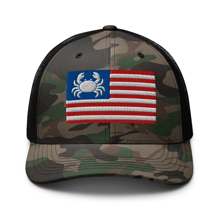 United States of Crabcore Camo Hat product image (1)