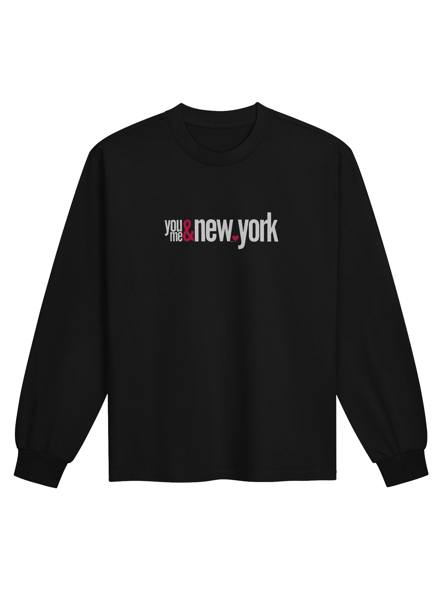 Heavyweight Urban Love Long Sleeve | You Me & New York Graphic | AS Colour Premium product image (1)